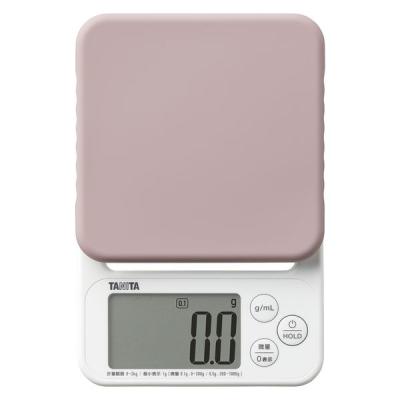 タニタ　キッチンスケール 2kg 0.1g単位 はかり 微量 ml HOLD KJ-222-PK 1個