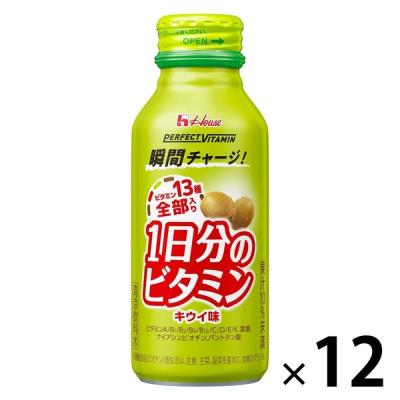 パーフェクトビタミン　1日分のビタミン　キウイ味　1セット（1本（120ml）×12）　ハウスウェルネスフーズ