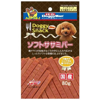 ドギーマン ドギースナック バリュー ソフトササミバー 80g ドッグフード 犬用おやつ 10110242 ドラッグストアウェルネス 通販 Yahoo ショッピング