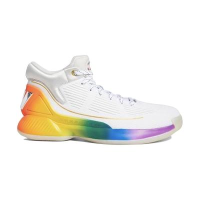 Adidas D Rose 10 Pride アディダス デリック ローズ 10 Men S Cloud White Gold Metallic Solar Red Fx4795 Sn5150 Sneaker Plusone 通販 Yahoo ショッピング