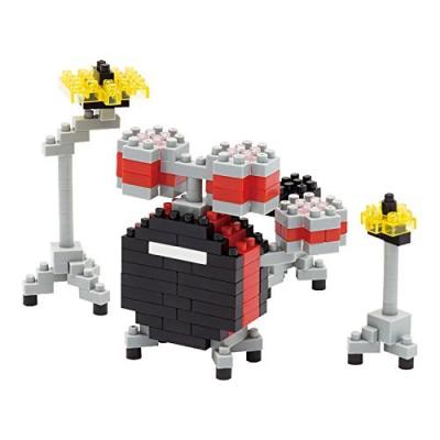 ナノブロック ドラムセット レッド NBC_123の商品画像