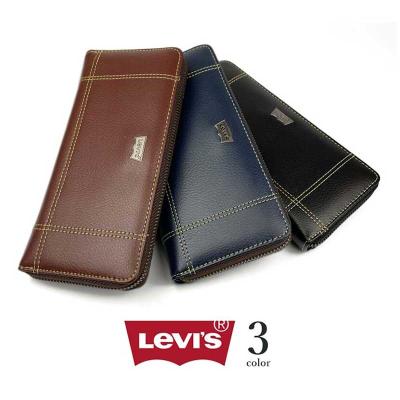 バレンタイン ギフト Levis リーバイス ロゴプレートエコレザーステッチラウンドファスナー 2つ折り長財布 バレンタイン おしゃれ 雑貨 lal filo