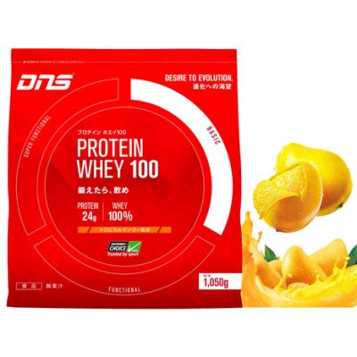 DNS プロテインホエイ100 トロピカルマンゴー風味 1050g × 1袋 ホエイ ...