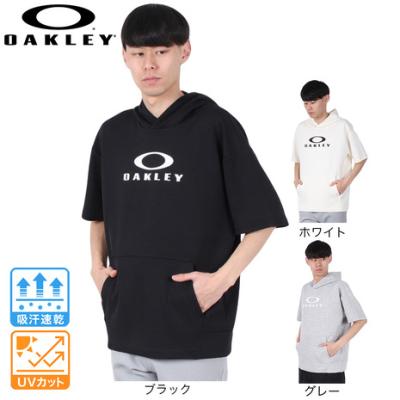 オークリー（OAKLEY）（メンズ）Enhance Qdevo Fl 半袖 フーディー 4.0 FOA407561