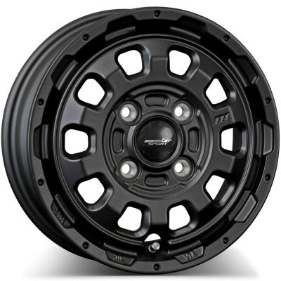 MONSTER SPORT GX10T アルミホイール 12inch×4.0B マットブラック 683100-3942MA 1本