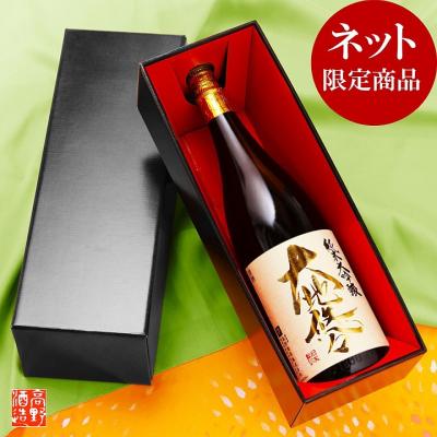 日本酒 純米大吟醸 大地悠々 1800ml 一升瓶 化粧箱入 限定品 甘口 お酒 お歳暮 お年賀 ギフト プレゼント 新潟 高野酒造 爆買