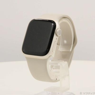Apple Apple Watch Series 7 GPSモデル 41mm スターライトアルミニウム 