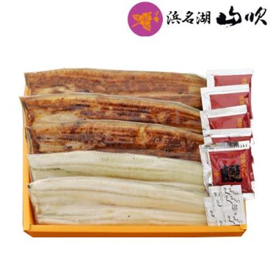 内祝い うなぎ 長蒲焼 白焼き詰め合わせギフト 大 うなぎ浜名湖山吹 送料無料