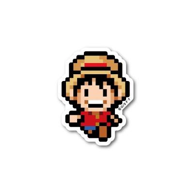 ピクセルワンピース ステッカー ルフィ ミニサイズ Opx001s One Piece ドット絵 グッズ 最安値 価格比較 Yahoo ショッピング 口コミ 評判からも探せる