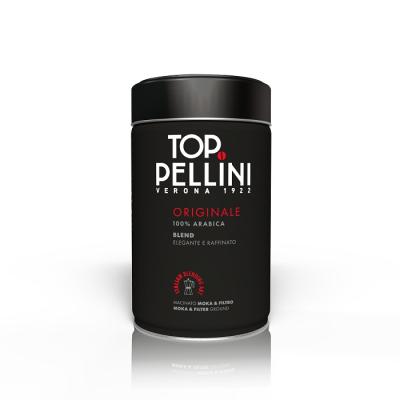 【イタリア焙煎】Pellini(ペリーニ)　TOP　アラビカ100％　コーヒー粉　(使用豆原産国：ブラジル、コロンビア他/製造国：イタリア)