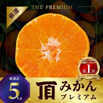 ふるさと納税 八幡浜市 三代目の頂みかんTHEプレミアム【小玉サイズ】5kg【C31-19】