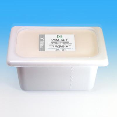 ふるさと納税 白石市 【業務用アイスクリーム】フロム蔵王　バニラアイスクリーム(リッチミルク)4000ml