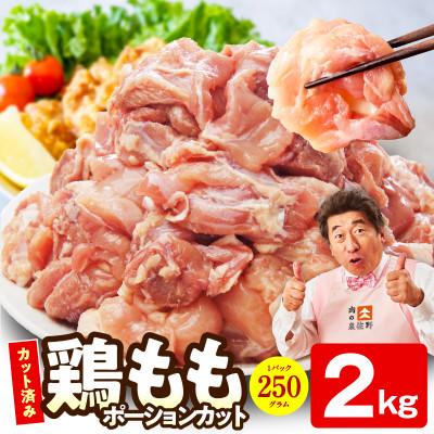 ふるさと納税 泉佐野市 【Yahoo!ふるさと納税限定】国産鶏もも カット済み 2kg 氷温熟成×極味付け mrz0355