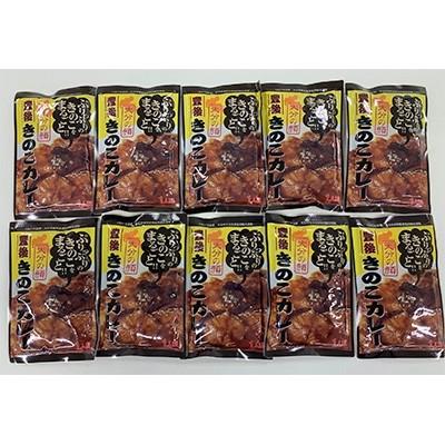 ふるさと納税 豊後大野市 豊後きのこカレー　180g×10袋セット