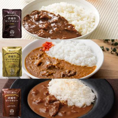 ふるさと納税 昭和村 【赤城牛ビーフカレー】昭和・平成・令和のビーフカレー食べ比べ(計14個)