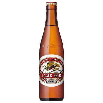 キリン ラガービール 小瓶 334ml x 30本 ケース販売 送料無料 本州のみ キリン ビール 国産 ALC5%