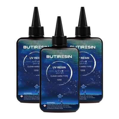 uvレジン レジン液 クリアレンジ レンジ液 大容量 UV/LED対応 高い透明 詰替用 ハードタイプ MDM(クリア,  360g)