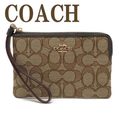 コーチ COACH ポーチ ハンドポーチ リストレット クラッチ 財布 ハンドバッグ レディース シ...