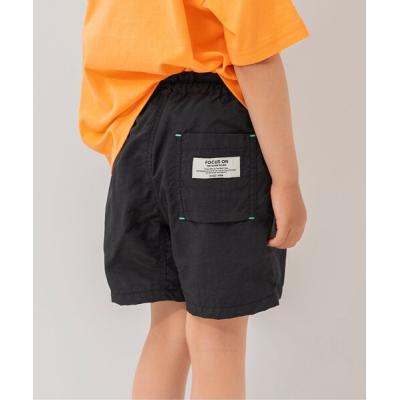 ハーフパンツ パンツ 短パン 「水をはじく/シワになりにくい」水陸両用ハーフパンツ_UVカット/撥水加工 キッズ 子供服 男の子 女の子