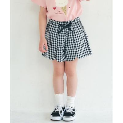 パンツ 「26年夏新作/新色追加」スカラップハートポケットきゅんパンツ_ショート キッズ 子供服 女の子