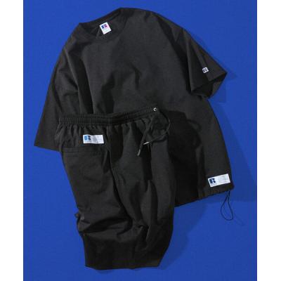 tシャツ 限定展開 RUSSELL ATHLETIC×FREAK'S STORE ラッセル アスレチック 別注  ユーティリティ セットアップ 夏 クルーネック Tシャツ ショーツ ハーフ…