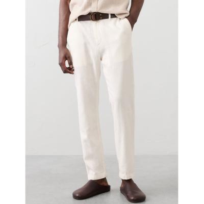 パンツ BANANA REPUBLIC FACTORY STORE　　アスレチックフィット リネンブレンドパンツ メンズ