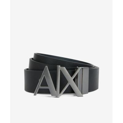 ベルト 「A|X アルマーニ エクスチェンジ」A|Xバックル　レザーベルト メンズ