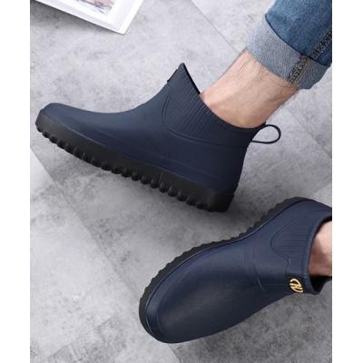 レインシューズ 長靴 防水ノンスリップレインシューズ メンズ