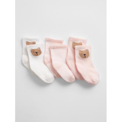 靴下 3足セット ブラナンベア クルーソックス (ベビー) キッズ 子供 男の子 女の子