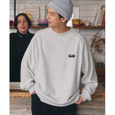 トレーナー スウェット マルチファンクショナル ビッグシルエット ラグランスリーブフリースプルオーバー「THE CRAFT CREW PRODUCTS