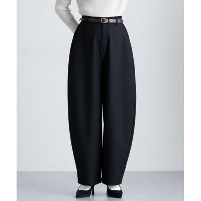 パンツ 「新色追加」「低身長/高身長サイズ有」カーブパンツ（Petitjo/slattgir.)　美脚見え レディース