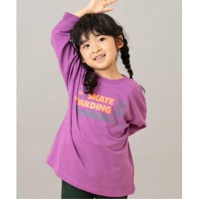 tシャツ 「綿100」「365D.」OFUZAKE柄ロンT キッズ 子供服 男の子 女の子