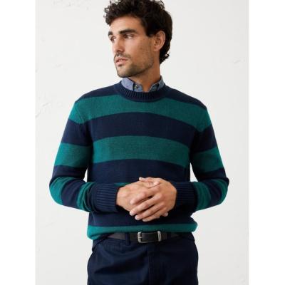 セーター ニット BANANA REPUBLIC FACTORY STORE　　コージーストライプセーター メンズ