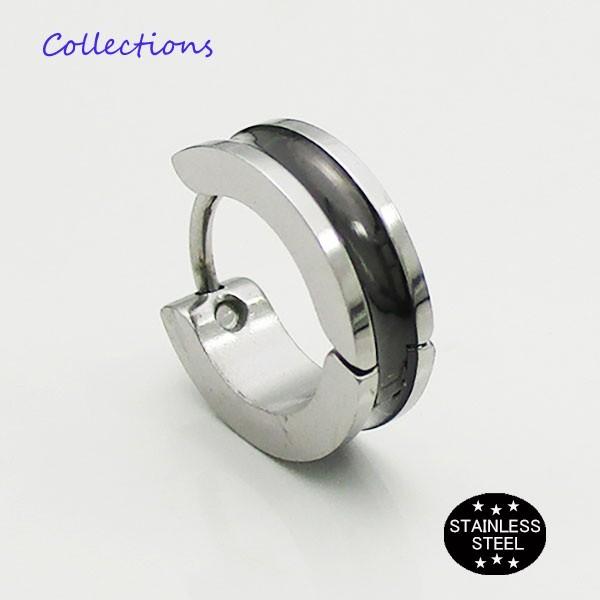 ステンレス ピアス(27)13mmライン 銀 黒 片耳売り メイン サージカル 316L メンズ レディース フープ :stain034:アクセサリー専門ショップ PPP - 通販 - Yahoo!ショッピング ステンレス ピアス(27)13mmライン 銀 黒 片耳売り メイン サージカル 316L メンズ レディース フープ :stain034:アクセサリー専門ショップ PPP - 通販 - Yahoo!ショッピング