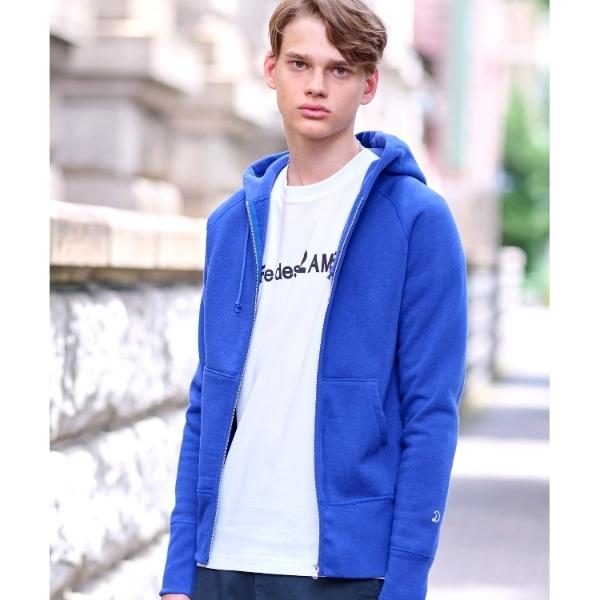 DRESSTERIOR 【ベストセラー】デキシー吊裏毛ジップアップパーカ