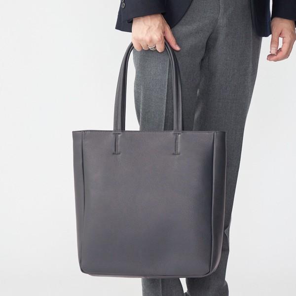 SHIPS（シップス） SHIPS: スマート レザー ヴァーティカル トート