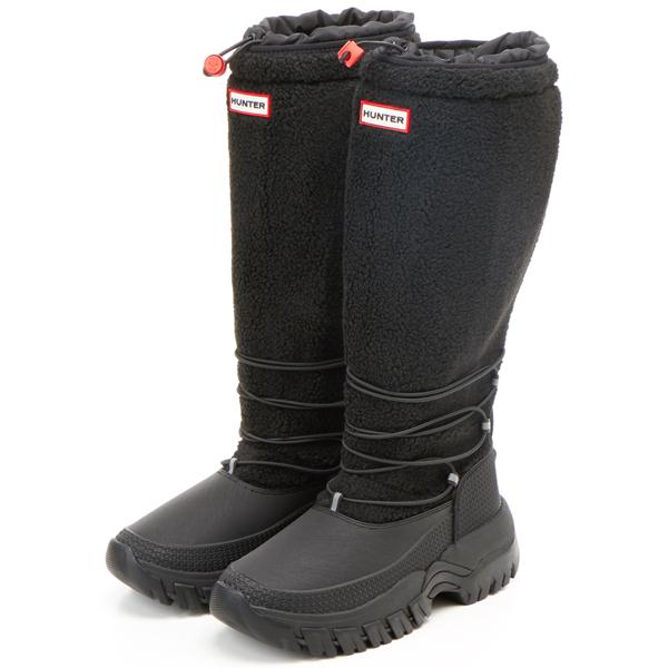 HUNTER（ハンター） WOMENS WANDERER TALL SHERPA SNOW BOOT : マルイ