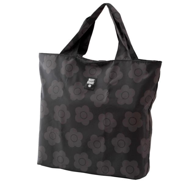 新品未使用 MARY QUANT 大容量バック MARY QUANT（マリークヮント） 【約38×36×10cm】洗えるエコバッグ 0001