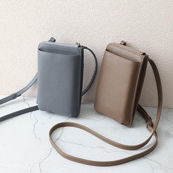 Ungrid（アングリッド） 本革 スマートショルダーウォレット お財布 