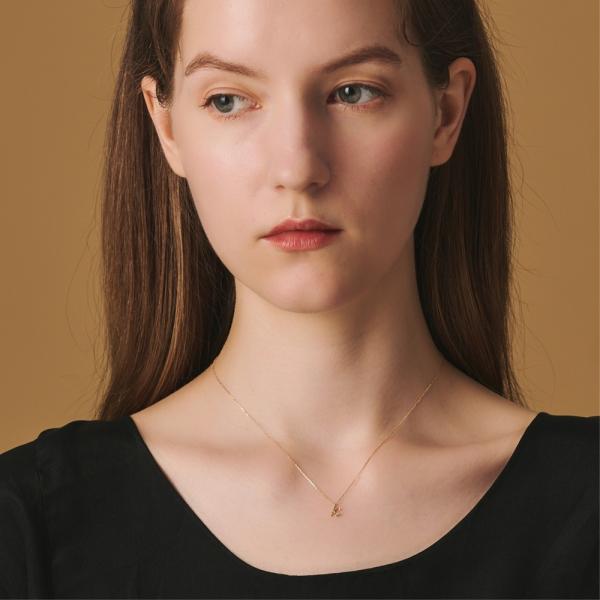 agete（アガット） 《WEB限定》イニシャルK／K10ダイヤモンド