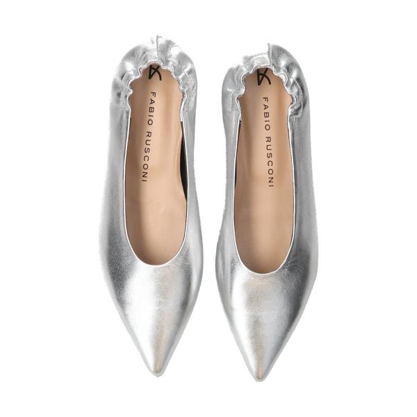 FABIO RUSCONI ポインテッドトウシャーリングパンプス(F31510) FABIO RUSCONI RUSCONI◇0.9cmヒール◇ポインテッドトウ