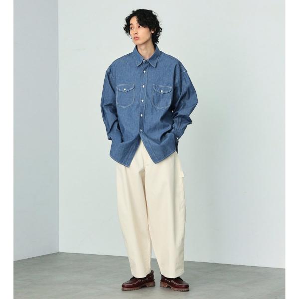 Lee supersizedペインターパンツ(アイボリーs) Lee SUPERSIZED