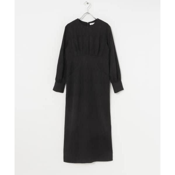 今季新品タグ付き正規品 ビアズリー ジャガード 切替 マルワンピース