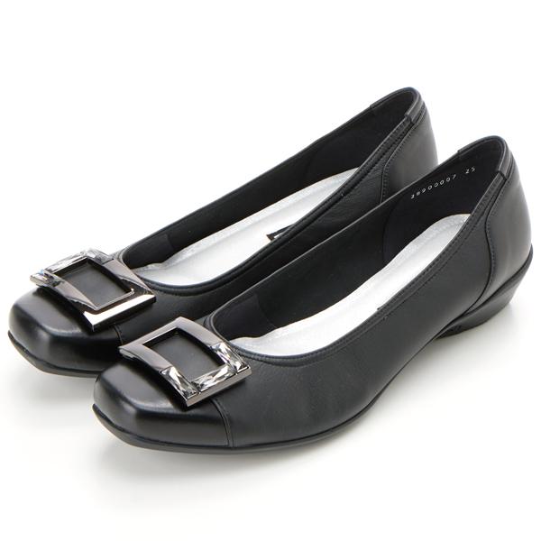 コンポジション9（composition9）/【大きいサイズ】バックルモチーフスタイリッシュコンフォートパンプス Composition9（コンポジションナイン） 【大きいサイズ】バックル