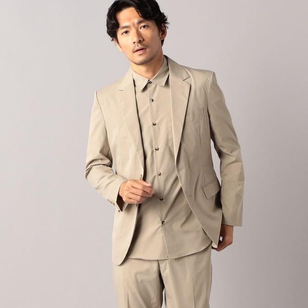 【美品】コムサメン　シアサッカー　セットアップ　スリーピース COMME CA MEN（コムサメン） 【セットアップ対応可】シアサッカー