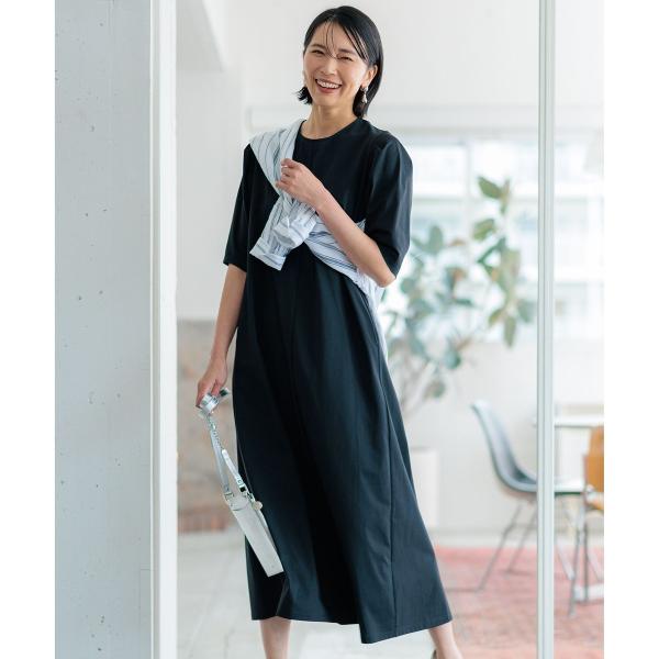 専用【洗える】ALBINIコーコラン タックスリーブ ワンピース 23区 【洗える】ALBINIコーコラン タックスリーブ ワンピース