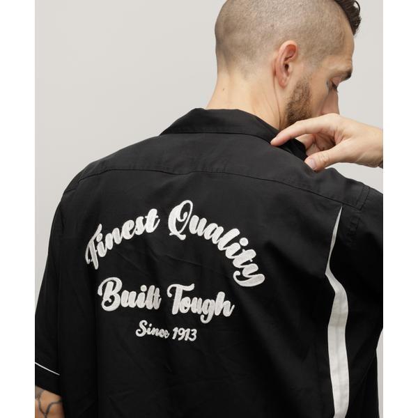 BOWLING SHIRT”FINEST QUALITY BUILT TOUGH”／ボーリングシャツ