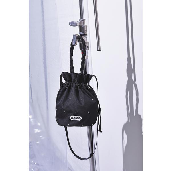 新品　OUTDOOR PRODUCTS ROSE BUDスタッズランタンバッグ　アウトドア ROSE BUD（ローズバッド） ＜ROSE BUD別注＞スタッズランタンバッグ