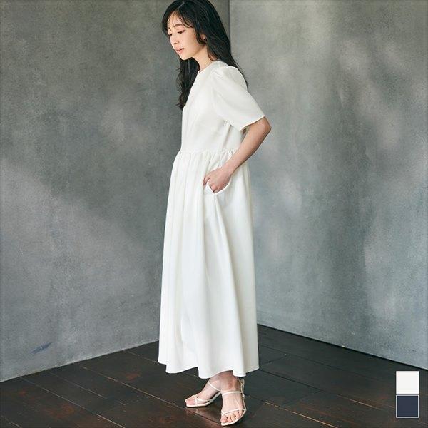 ur's 【yukiさんコラボアイテム】ボンディングパフスリーブギャザー