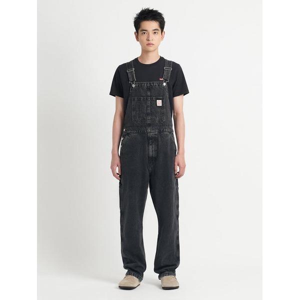 オーバーオール ブラック DARKLY WASH OVERALL : マルイ(丸井)Yahoo!店